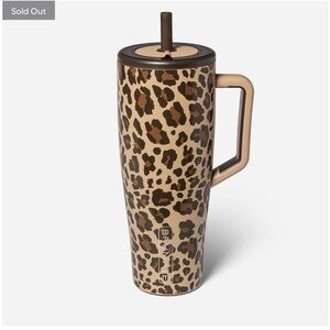 •NEW•Krista Horton Brumate Era 30oz “Leopard Latte”